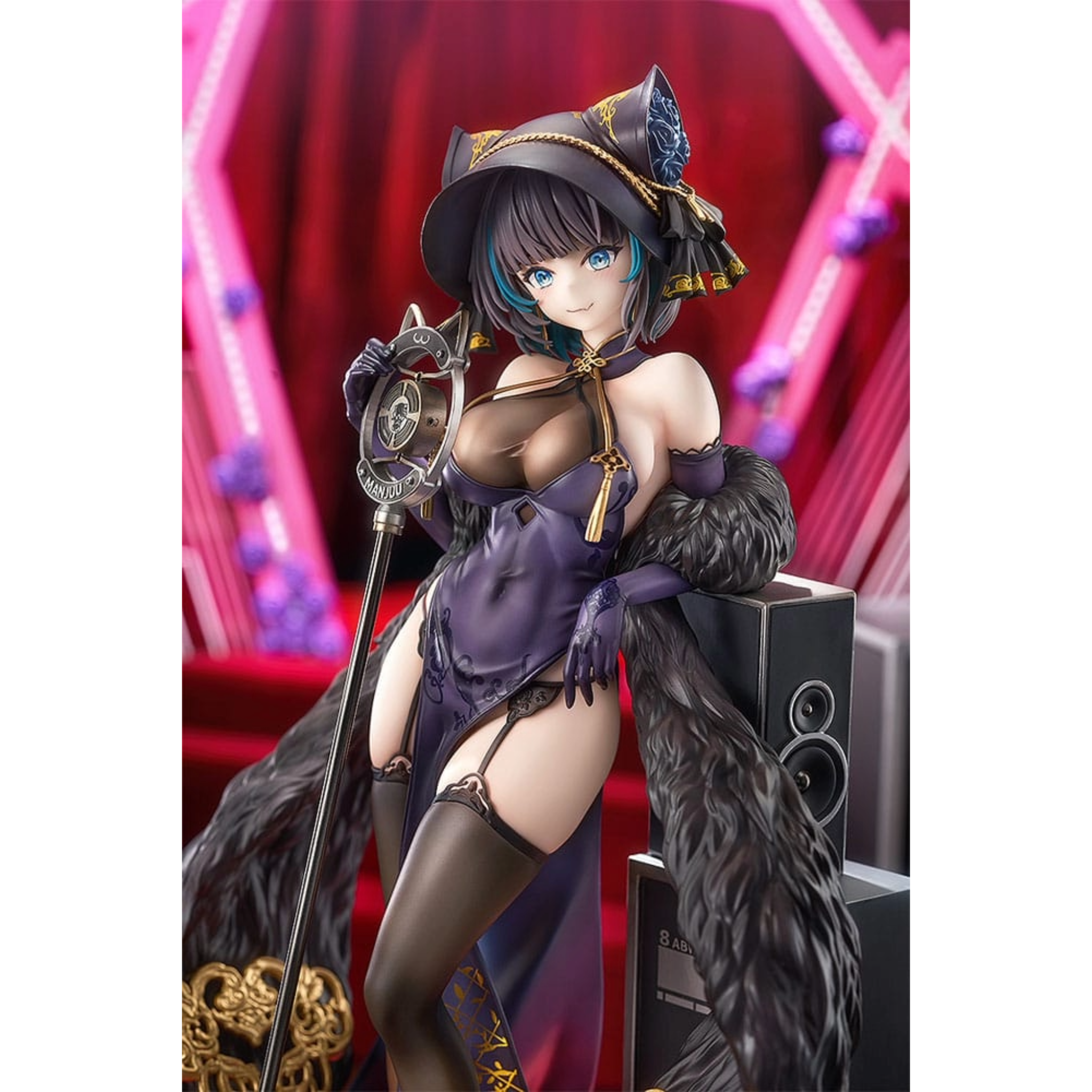 Azur Lane Statue 1/7 Cheshire: Cait Sith Crooner Ver. 24 cm